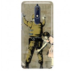 ETUI NA TELEFON NOKIA 5.1 TA-1075 BANKSY WZÓR BK135