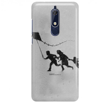 ETUI NA TELEFON NOKIA 5.1 TA-1075 BANKSY WZÓR BK168