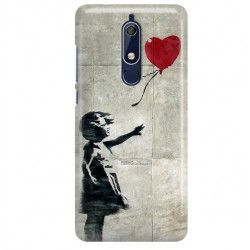 ETUI NA TELEFON NOKIA 5.1 TA-1075 BANKSY WZÓR BK179