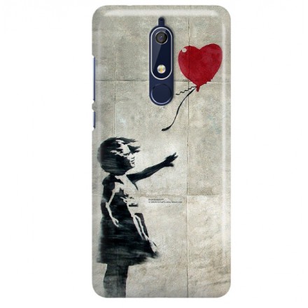 ETUI NA TELEFON NOKIA 5.1 TA-1075 BANKSY WZÓR BK179