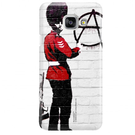 ETUI NA TELEFON SAMSUNG GALAXY A3 2017  A320 BANKSY WZÓR BK134