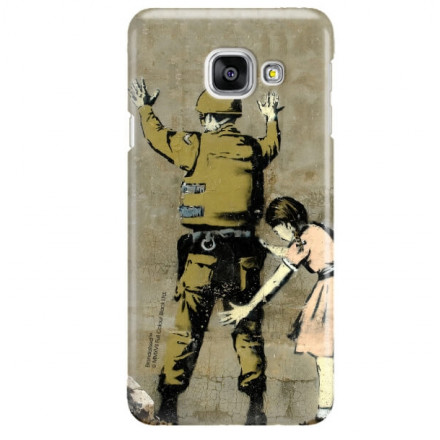 ETUI NA TELEFON SAMSUNG GALAXY A3 2017  A320 BANKSY WZÓR BK135