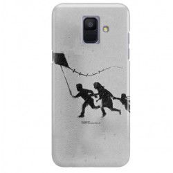 ETUI NA TELEFON SAMSUNG GALAXY A6 2018 A600  BANKSY WZÓR BK168