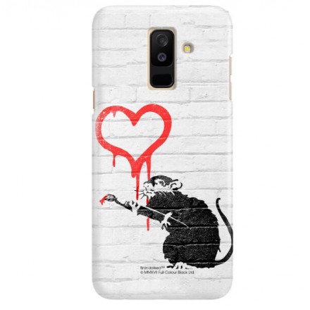 ETUI NA TELEFON SAMSUNG GALAXY A6 PLUS 2018A610  BANKSY WZÓR BK110