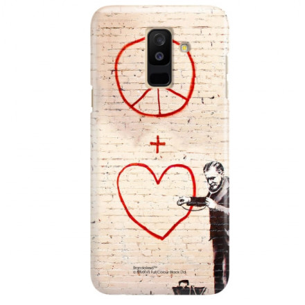 ETUI NA TELEFON SAMSUNG GALAXY A6 PLUS 2018 A610 BANKSY WZÓR BK146