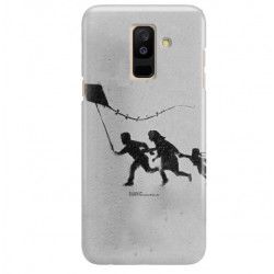 ETUI NA TELEFON SAMSUNG GALAXY A6 PLUS 2018 A610 BANKSY WZÓR BK168