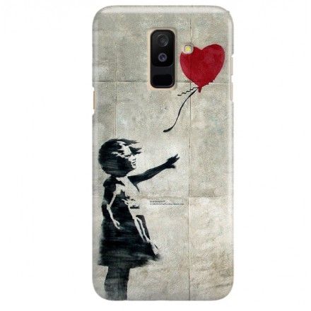 ETUI NA TELEFON SAMSUNG GALAXY A6 PLUS 2018 A610 BANKSY WZÓR BK179