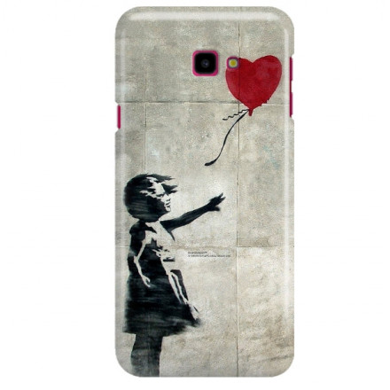 ETUI NA TELEFON SAMSUNG GALAXY J4 PLUS 2018 J410 BANKSY WZÓR BK179