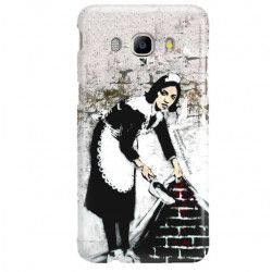 ETUI NA TELEFON SAMSUNG GALAXY J5 2016 J510 BANKSY WZÓR BK100