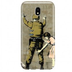 ETUI NA TELEFON SAMSUNG GALAXY J5 2017 J530 BANKSY WZÓR BK135