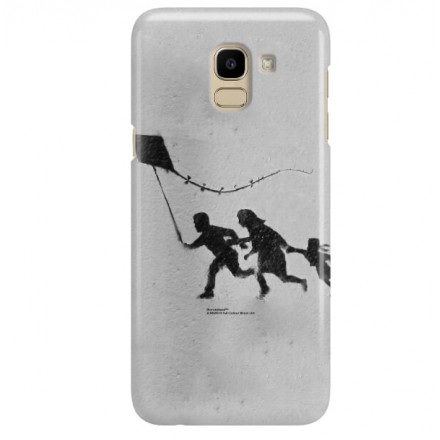 ETUI NA TELEFON SAMSUNG GALAXY J6 2018 J600 BANKSY WZÓR BK168