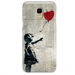 ETUI NA TELEFON SAMSUNG GALAXY J6 2018  J600 BANKSY WZÓR BK179