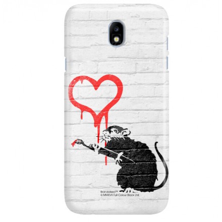 ETUI NA TELEFON SAMSUNG GALAXY J7 2017 J730 BANKSY WZÓR BK110