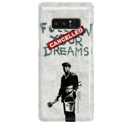 ETUI NA TELEFON SAMSUNG GALAXY NOTE 8 N950 BANKSY WZÓR BK115