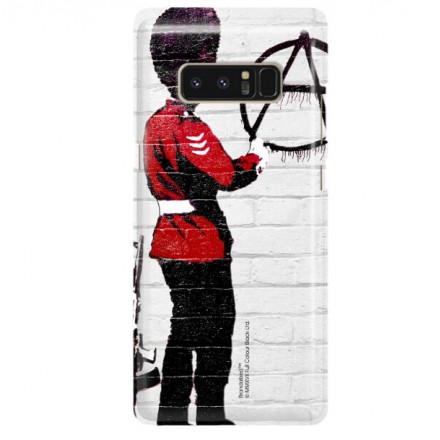 ETUI NA TELEFON SAMSUNG GALAXY NOTE 8 N950 BANKSY WZÓR BK134