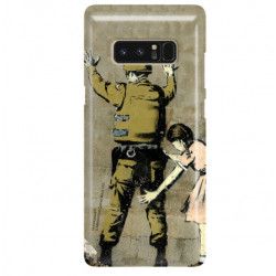 ETUI NA TELEFON SAMSUNG GALAXY NOTE 8 N950 BANKSY WZÓR BK135