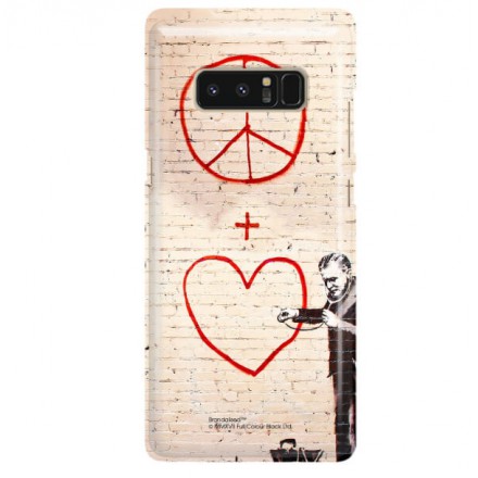 ETUI NA TELEFON SAMSUNG GALAXY NOTE 8 N950 BANKSY WZÓR BK146