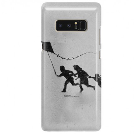 ETUI NA TELEFON SAMSUNG GALAXY NOTE 8 N950 BANKSY WZÓR BK168