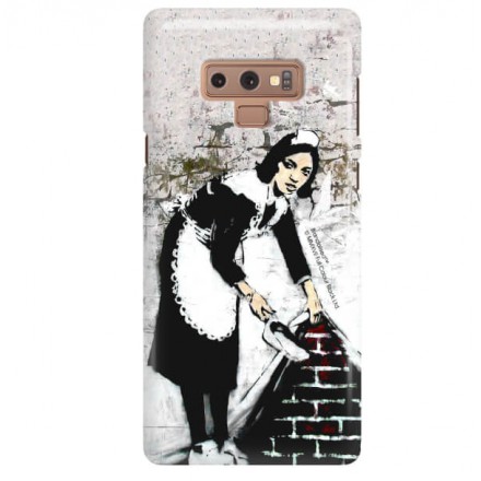 ETUI NA TELEFON SAMSUNG GALAXY NOTE 9 N960 BANKSY WZÓR BK100