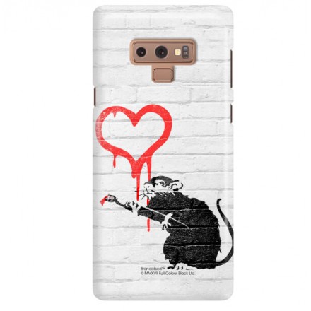 ETUI NA TELEFON SAMSUNG GALAXY NOTE 9 N960 BANKSY WZÓR BK110