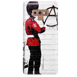 ETUI NA TELEFON SAMSUNG GALAXY NOTE 9 N960 BANKSY WZÓR BK134