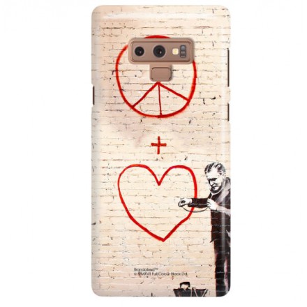 ETUI NA TELEFON SAMSUNG GALAXY NOTE 9 N960 BANKSY WZÓR BK146