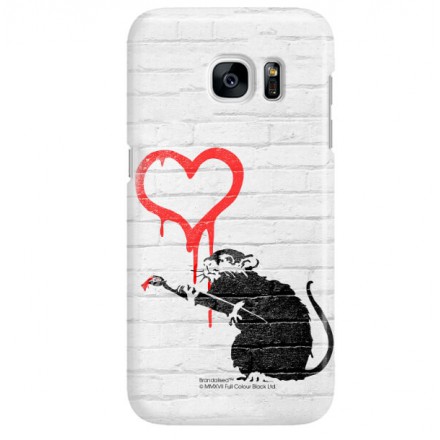 ETUI NA TELEFON SAMSUNG GALAXY S7 G930 BANKSY WZÓR BK110