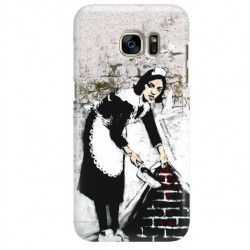 ETUI NA TELEFON SAMSUNG GALAXY S7 EDGE G935 BANKSY WZÓR BK100