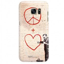 ETUI NA TELEFON SAMSUNG GALAXY S7 EDGE G935 BANKSY WZÓR BK146