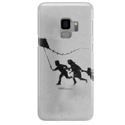 ETUI NA TELEFON SAMSUNG GALAXY S9 G960 BANKSY WZÓR BK168