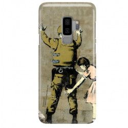 ETUI NA TELEFON SAMSUNG GALAXY S9 PLUS G965 BANKSY WZÓR BK135