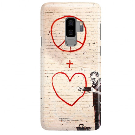 ETUI NA TELEFON SAMSUNG GALAXY S9 PLUS G965 BANKSY WZÓR BK146