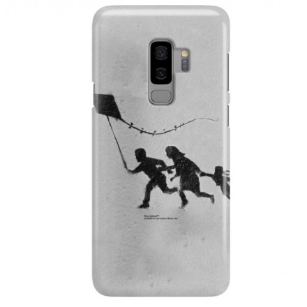 ETUI NA TELEFON SAMSUNG GALAXY S9 PLUS G965 BANKSY WZÓR BK168