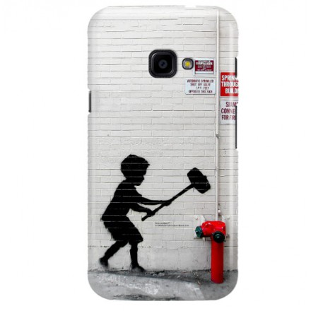 ETUI NA TELEFON SAMSUNG GALAXY XCOVER 4 G390 BANKSY WZÓR BK178