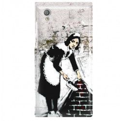 ETUI NA TELEFON SONY XPERIA L1 G3311 BANKSY WZÓR BK100