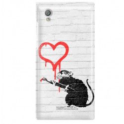 ETUI NA TELEFON SONY XPERIA L1 G3311 BANKSY WZÓR BK110