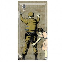 ETUI NA TELEFON SONY XPERIA L1 G3311 BANKSY WZÓR BK135