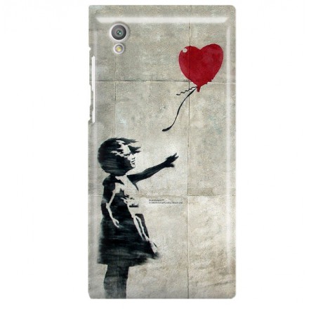 ETUI NA TELEFON SONY XPERIA L1 G3311 BANKSY WZÓR BK179