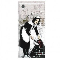 ETUI NA TELEFON SONY XPERIA XA1 G3121  BANKSY WZÓR BK100