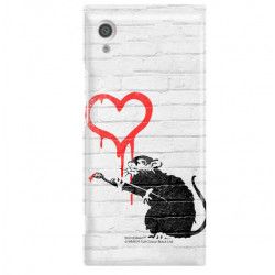 ETUI NA TELEFON SONY XPERIA XA1 G3121 BANKSY WZÓR BK110