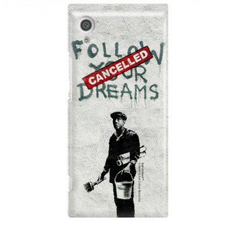 ETUI NA TELEFON SONY XPERIA XA1 G3121 BANKSY WZÓR BK115