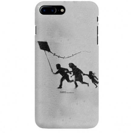 ETUI NA TELEFON IPHONE 8 PLUS A1897  BANKSY WZÓR BK168