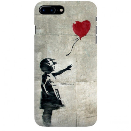 ETUI NA TELEFON IPHONE 8 PLUS A1897 BANKSY WZÓR BK179