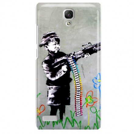 ETUI NA TELEFON XIAOMI REDMI 2 BANKSY WZÓR BK162