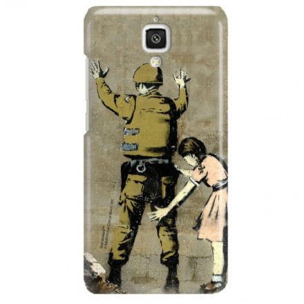 ETUI NA TELEFON XIAOMI Mi4 BANKSY WZÓR BK135