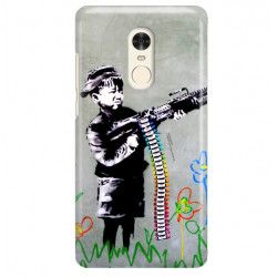 ETUI NA TELEFON XIAOMI REDMI NOTE 4 BANKSY WZÓR BK162