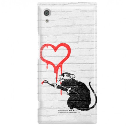 ETUI NA TELEFON SONY XPERIA XA1 ULTRA G3221 BANKSY WZÓR BK110