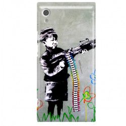 ETUI NA TELEFON SONY XPERIA XA1 ULTRA G3221 BANKSY WZÓR BK162