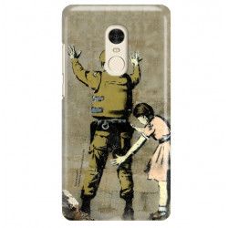 ETUI NA TELEFON XIAOMI REDMI NOTE 4X BANKSY WZÓR BK135