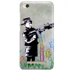 ETUI NA TELEFON XIAOMI REDMI 4A BANKSY WZÓR BK162